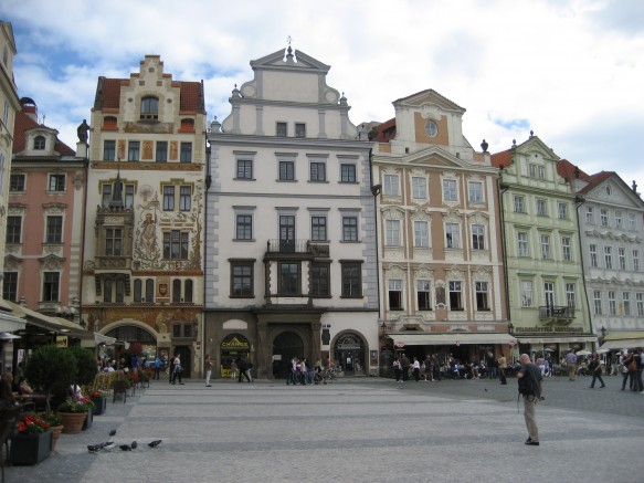 Prague's Old Town Facades