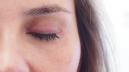 Kristina's Latisse-lush eyelashes