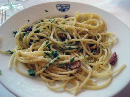 Bowl of Pasta at A Santa Lucia