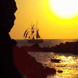 greece sunset