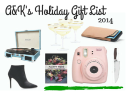 A&K's Holiday Gift List(2)